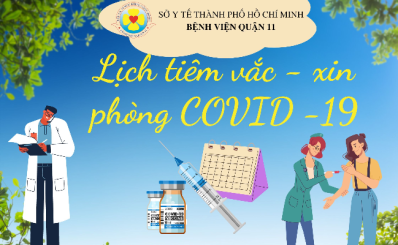 Lịch tiêm vắc - xin phòng COVID -19